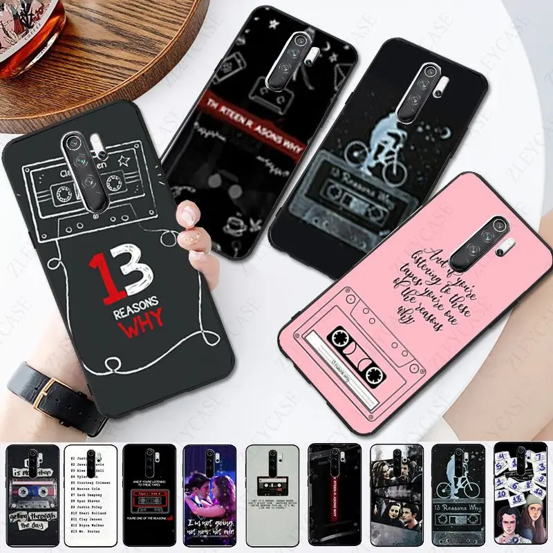 Тринадцать 13 причины по которым цитаты чехол для телефона redmi note8pro note7 note5 note6pro 8T 8A