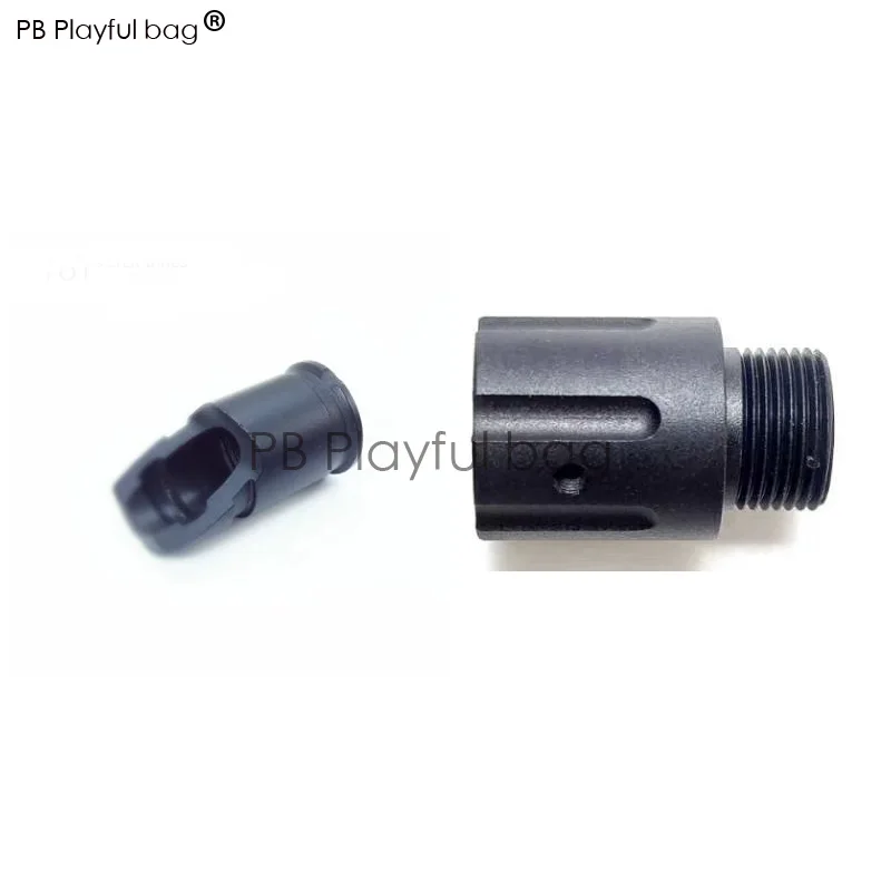 Уличная активность CS водяной пулевой пистолет SLR глушитель украшение