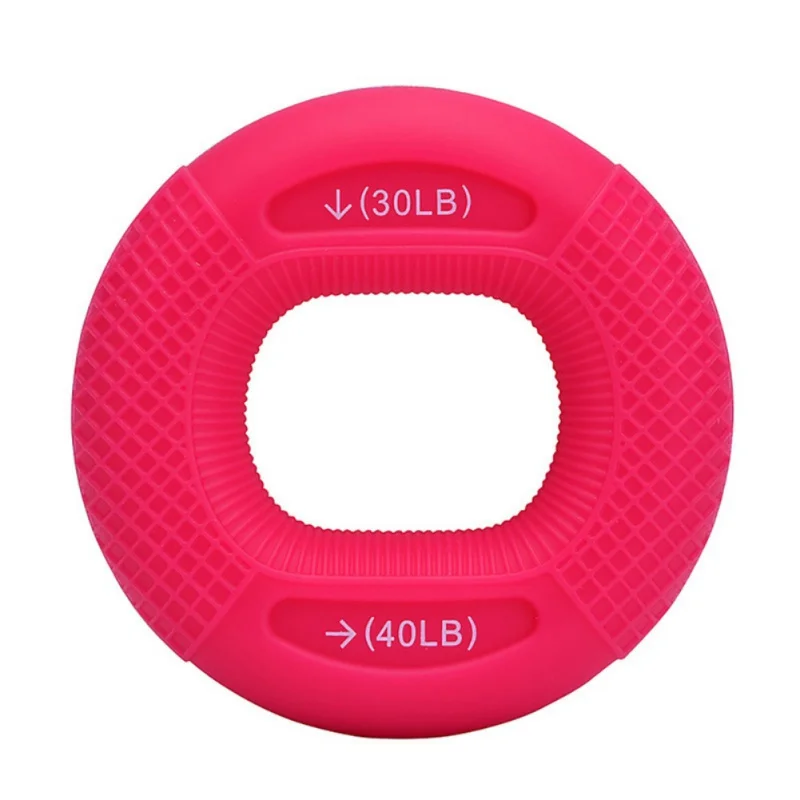 

20-80lb Adjustable Strength Silicone Gripper Arm Muscle Strength Training Grip Ring for Fitness Equipment