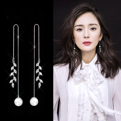 

Женские серьги с кисточками, красные элегантные серьги в Корейском стиле, 2020