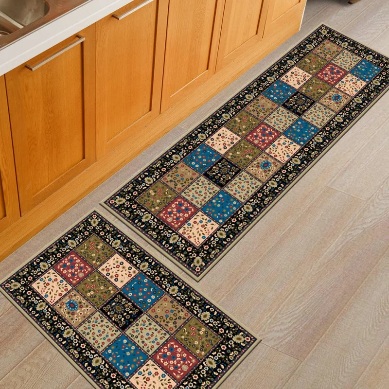 non slip floor mat for kitchen waterproof oil proof kithen carpet door mats area rugs free global shipping