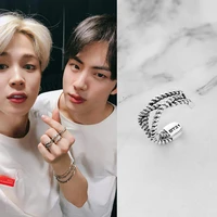 bulletproof youth group park ji hyun with the same dna ring korean version of the trend fans should help creative small gifts