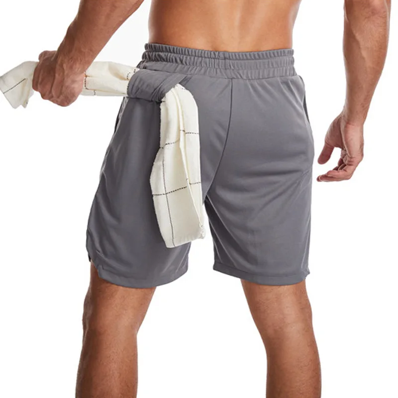 Шорты для бега мужские спортивные шорты фитнеса тренажерного зала