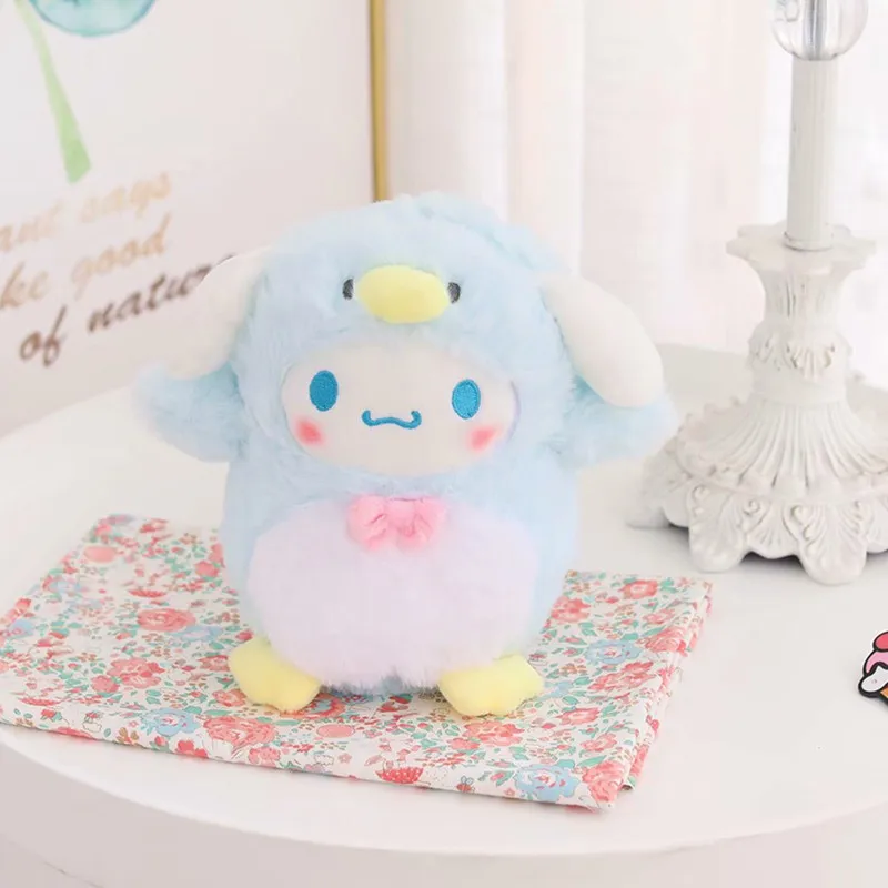 Kawaii Takara Tomy Sanrio плюшевые игрушки пушистые набивные Kuromi Cinnamoroll My Melody Rogdoll Dol аниме