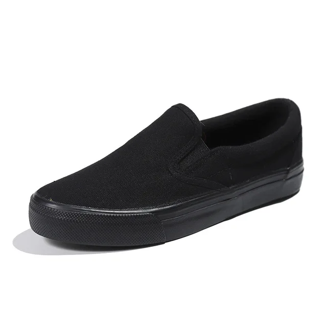 

White couple canvas shoes student cloth sneakers flat white