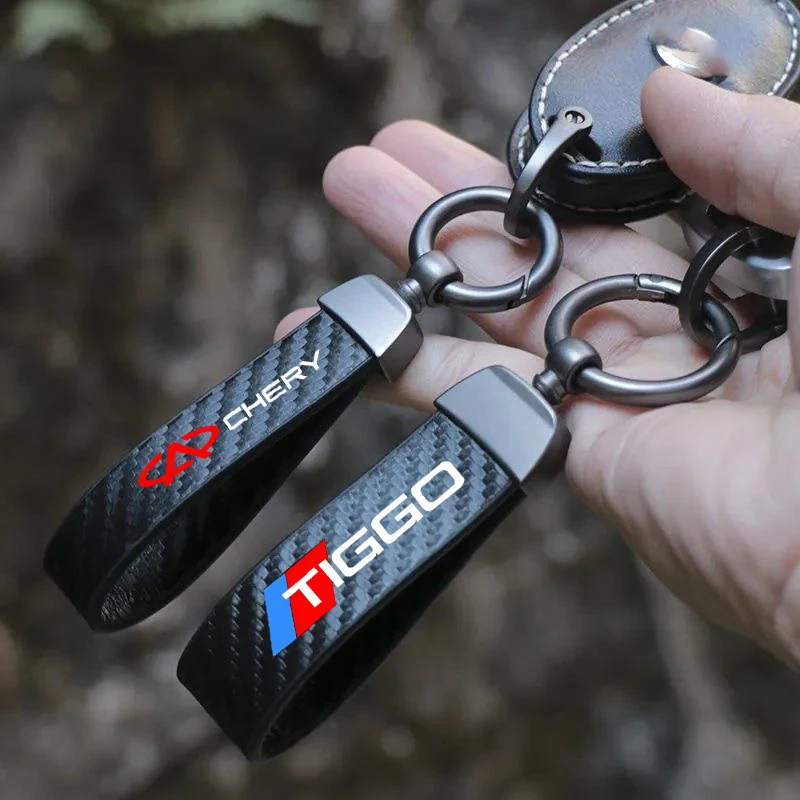 

Car Accessories Key Chain Keyrings Keychain Gentleman Keyring for Chery Fulwin QQ Tiggo 3 5 T11 A3 A5 Lanyard for Keys