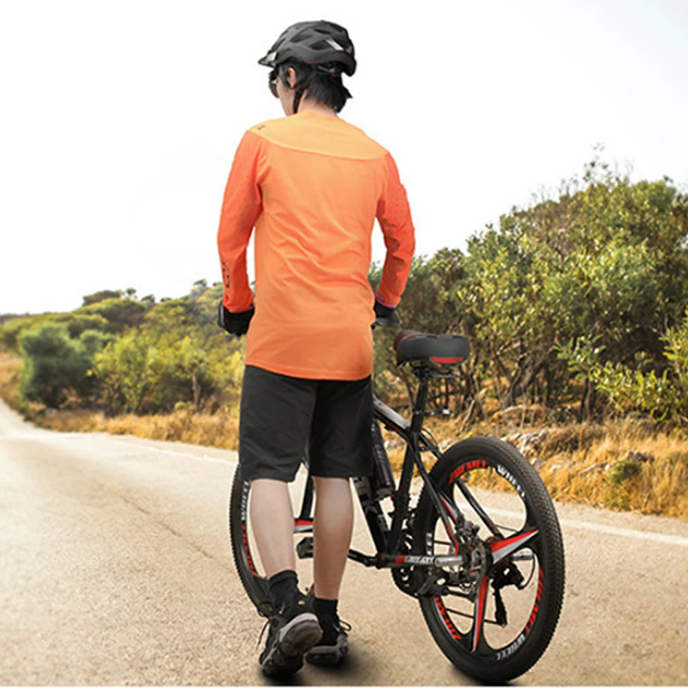 

High-gloss Warning Reflective Sticker Bicycle Saddle Pu Leather Mountain Bike Seat Shock Wide Cushion Cycling Accessories XA116Q