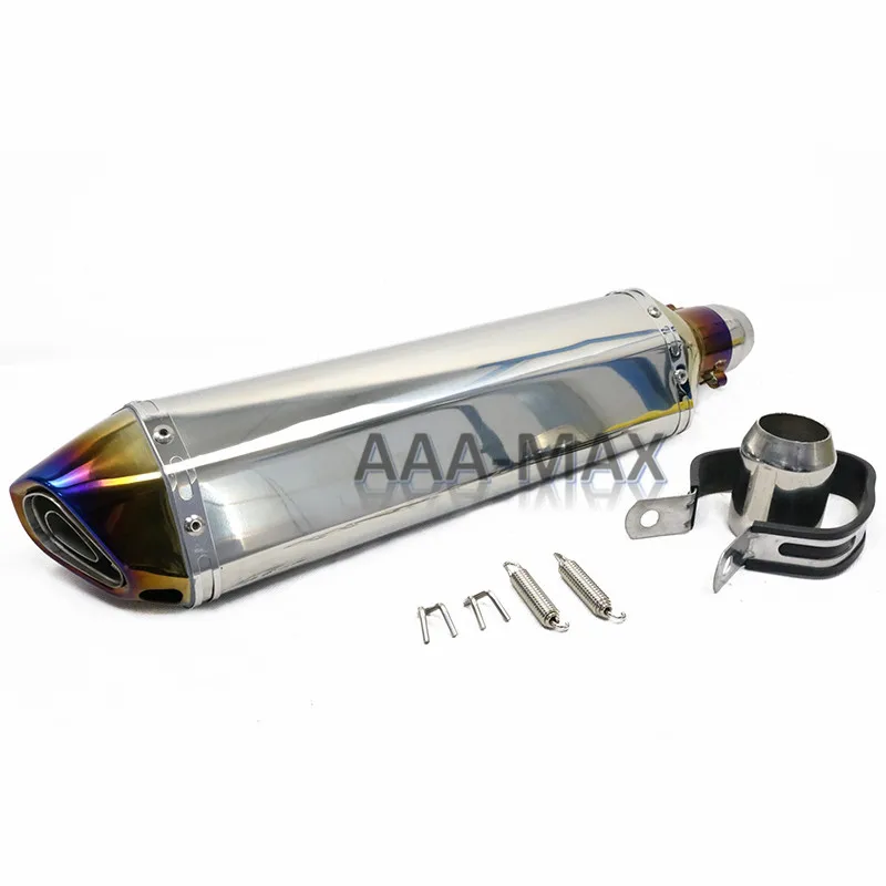 470 мм мотоцикл для Akrapovic выхлопная труба Escape универсальный скутер глушитель дБ убийца глушитель для Z250 MT-03 ATV Dirt Bike