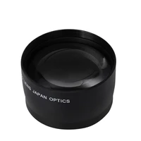 58mm 2x high definition with bag professional telephoto lens practical accessories black durable alloy for canon dslr camera