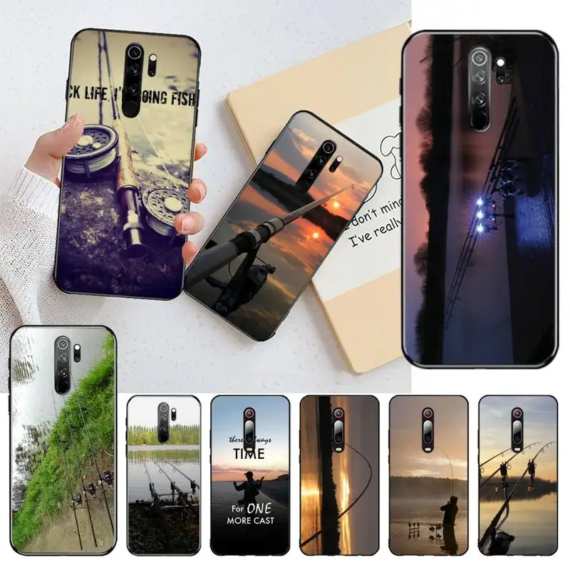 CUTEWANAN Карп удочки Coque Shell чехол для телефона Redmi Note 9 8T 8A 7 6 6A Go Pro Max K20|Бамперы| |