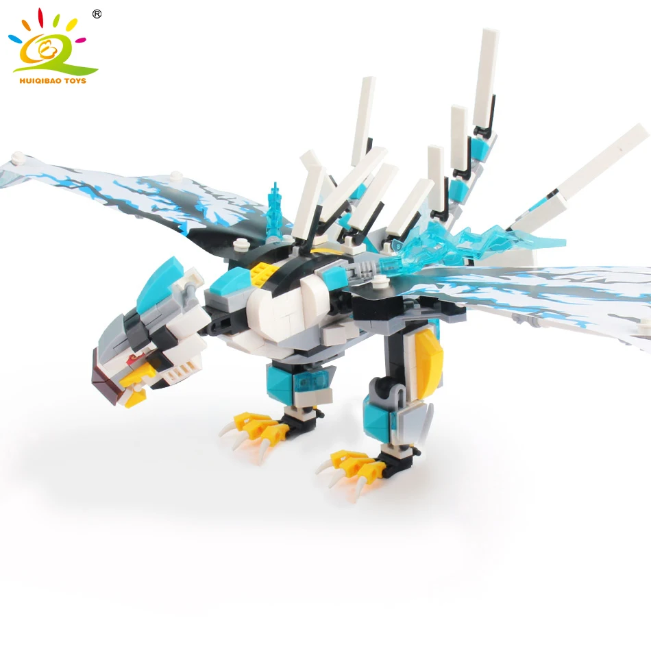 504 шт ниндзя Орел Дракон рыцарь строительные блоки город ястреб Кай фигурки