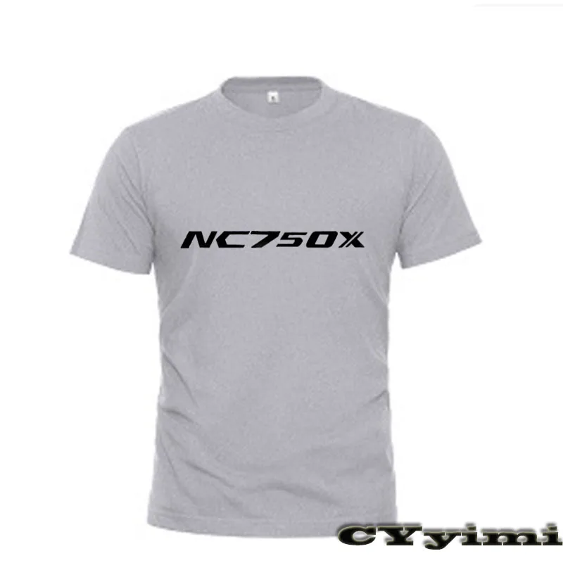For Honda NC 750 X NC750X 750X T Shirt Men New LOGO T-shirt 100% Cotton Summer Short Sleeve Round Neck Tees Male |