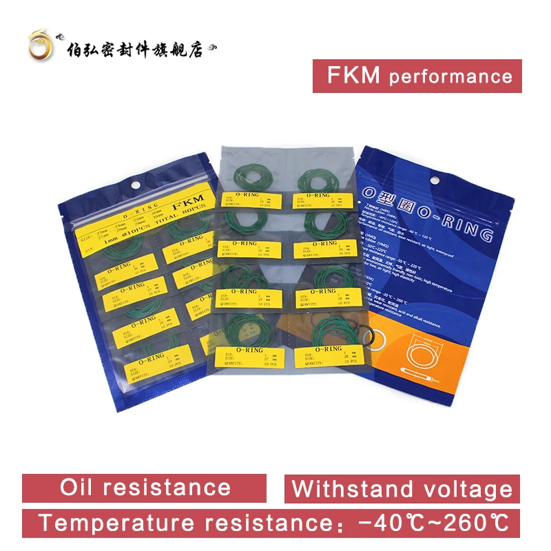 Толщина CS1.9mm многоразовый Ремонтный комплект сочетание фтора резиновое кольцо