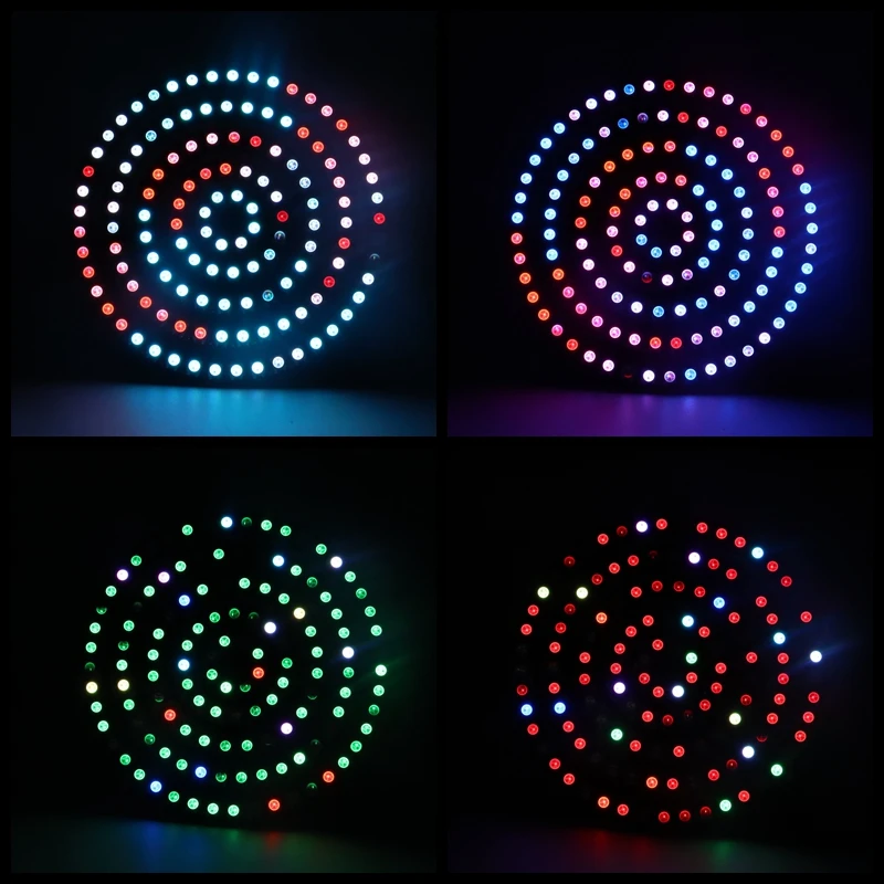 WS2812B 5050 RGB светодиодный цифровой Панель светильник матрицы гибкий Экран WS2812