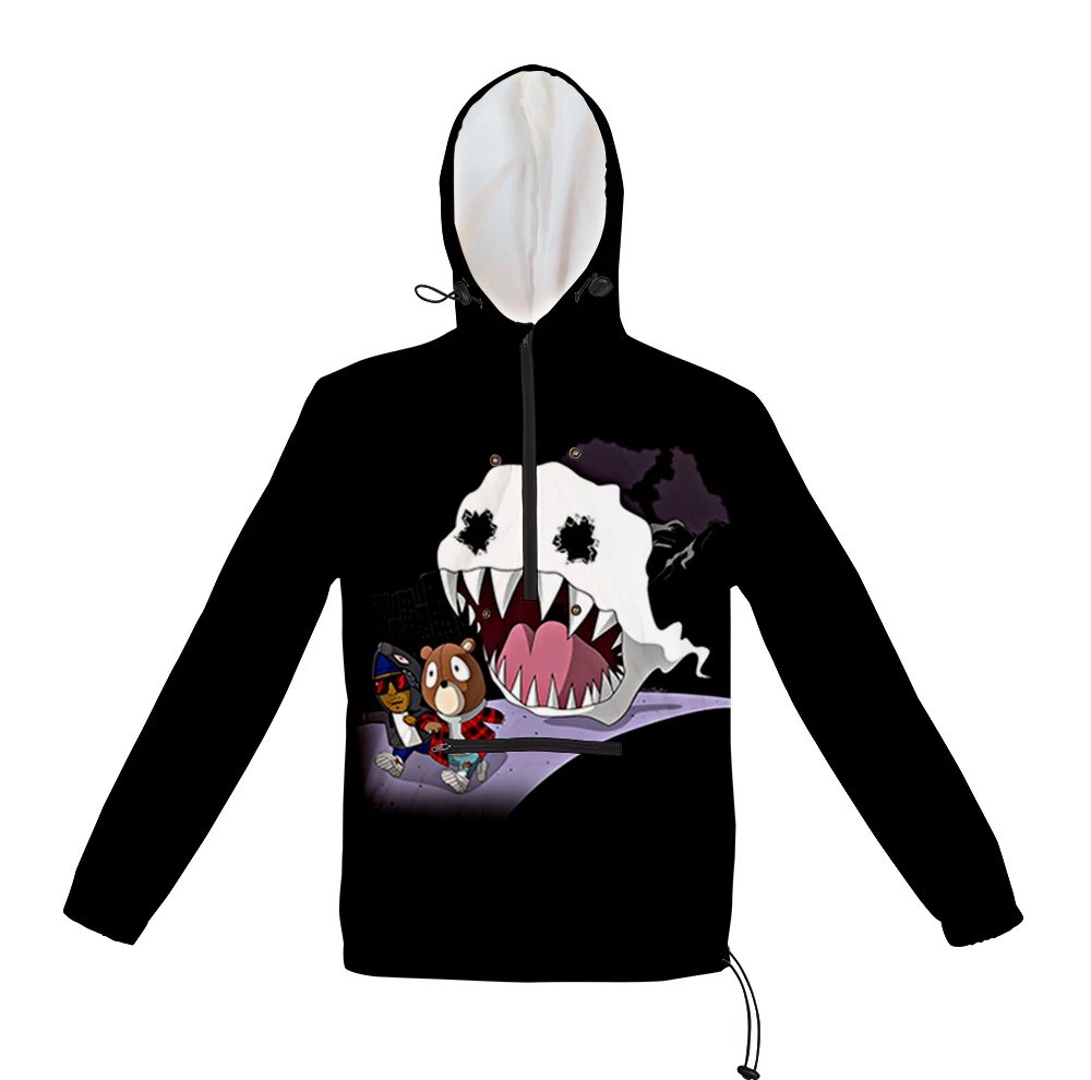 

WAWNI Kids See Ghosts Windbreaker 3D Tracksuit Unisex Sweatshirt Long Sleeve Harajuku Streetwear Fashion High Quality 2020 New