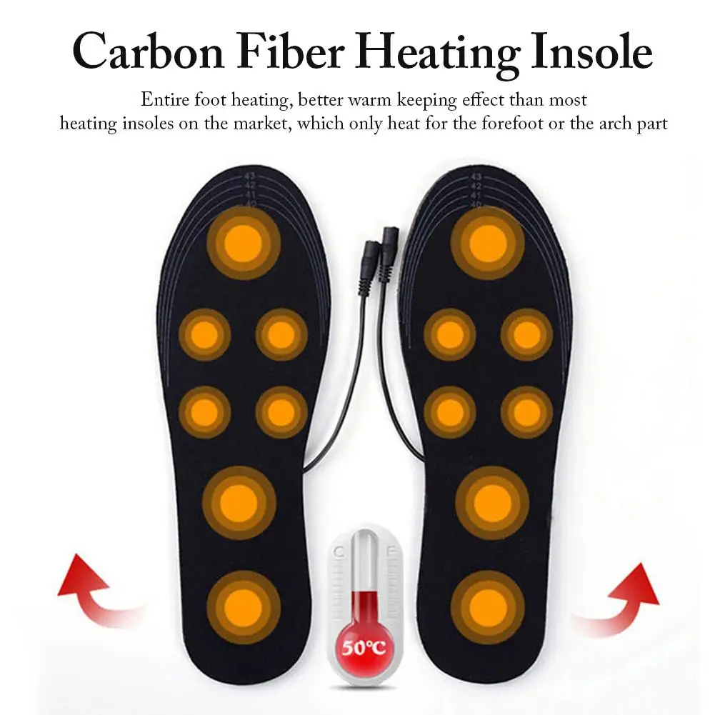 Стельки с электрическим подогревом и батареей 2 стиля согревают ноги можно
