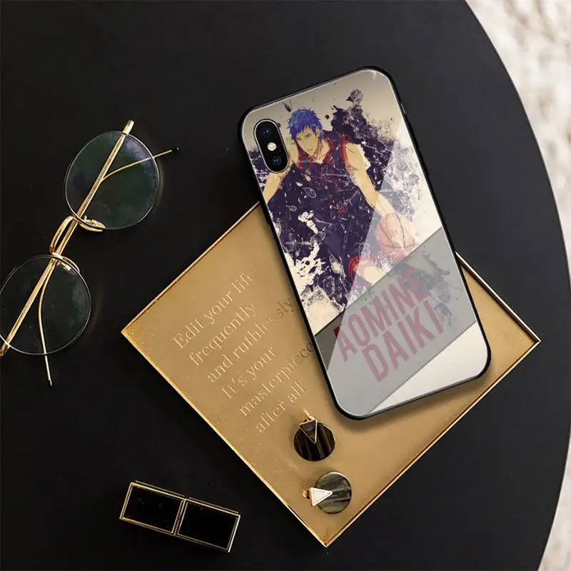 

Kuroko's Basketball Phone Case For Iphone 11 Pro XR XS MAX 8 X 7 6S 6 Plus Tempered Glass Cove Fundas