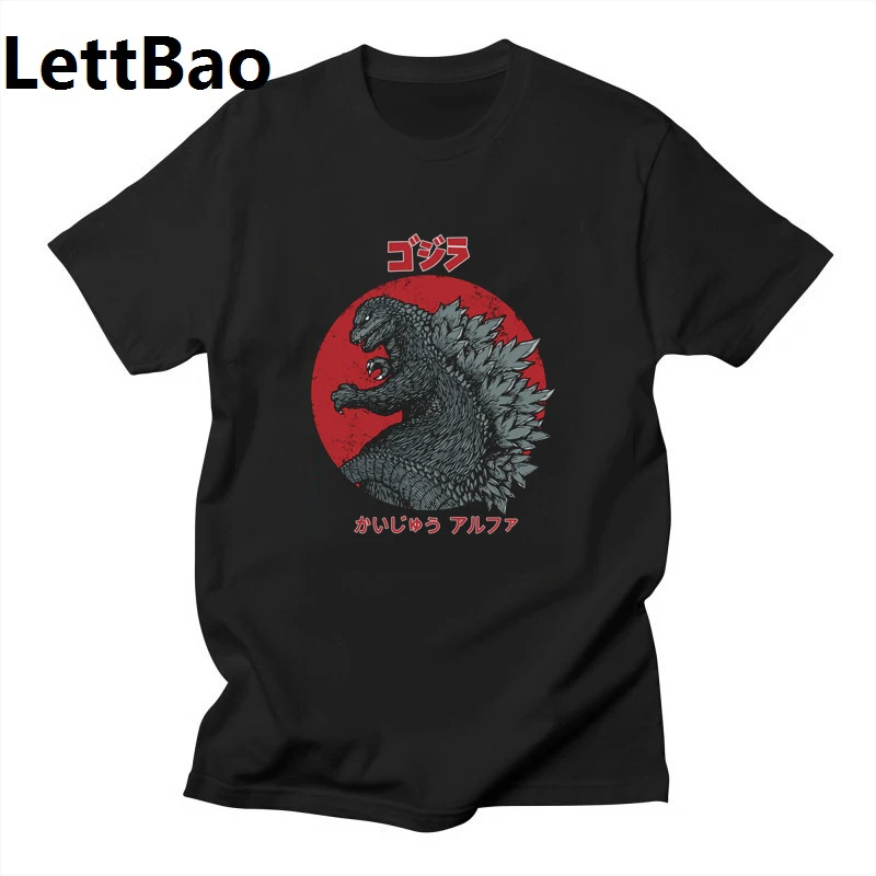 Новая летняя футболка Camiseta Hombre для мужчин Kaiju Alpha забавная безрукавки &quotАниме&quot