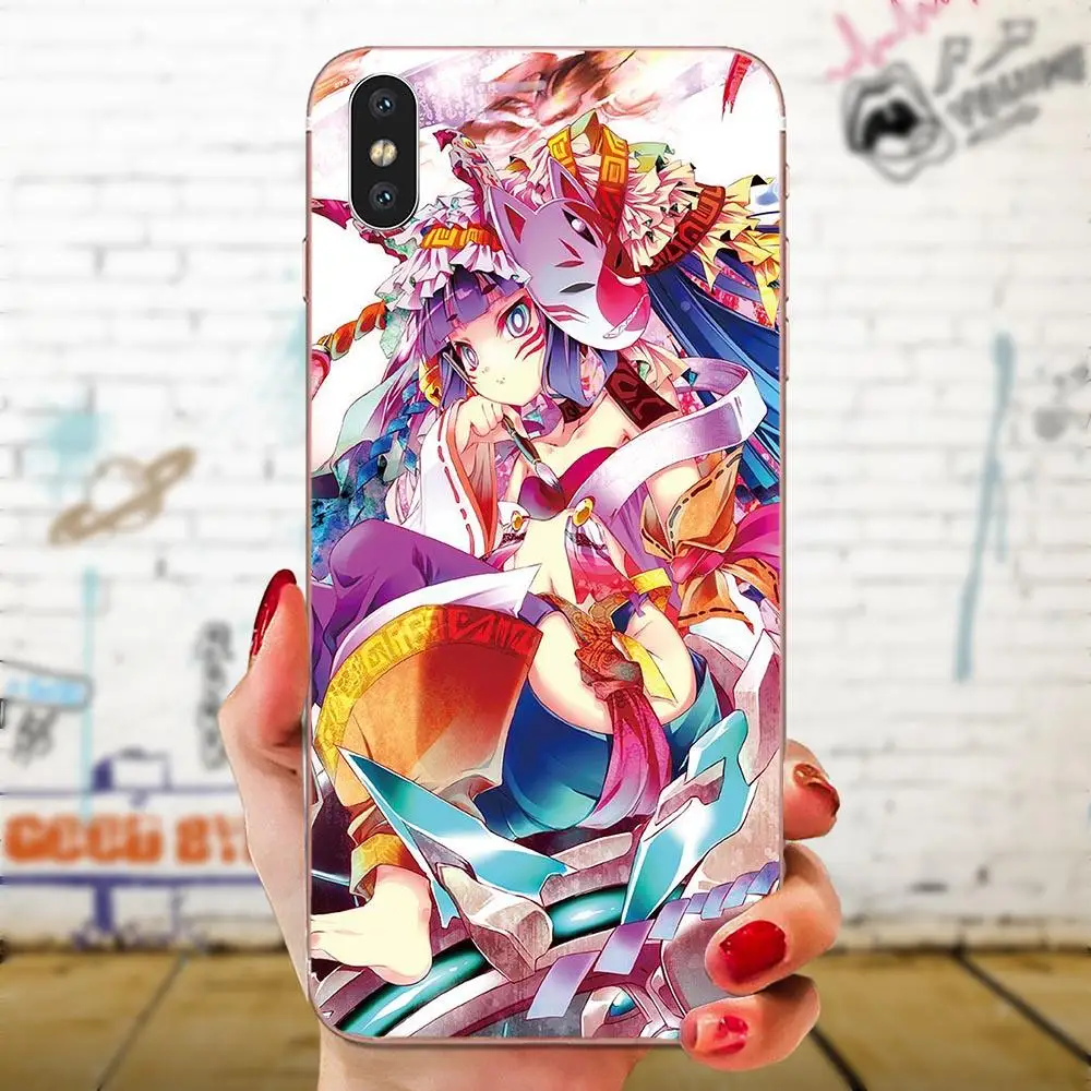 Чехлы для задней панели тонкий для Huawei Honor 4C 5A 5C 5X6 6A 6X7 7A 7C 7X8 8C 8S 9 10 10i 20 20i Lite рro модные игры без жизни в стиле аниме - Цвет: as picture