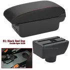 Центральный контейнер для хранения для нового подлокотника Geely MK gc6 2014-2019, подлокотник для рук 2015, 2016, 2017, 2018, USB интерфейс