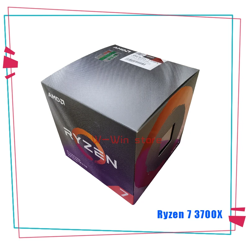 Новый процессор AMD Ryzen 7 3700X R7 3 6 ГГц Восьмиядерный шестнадцати поточный нм L3 = 32M 100