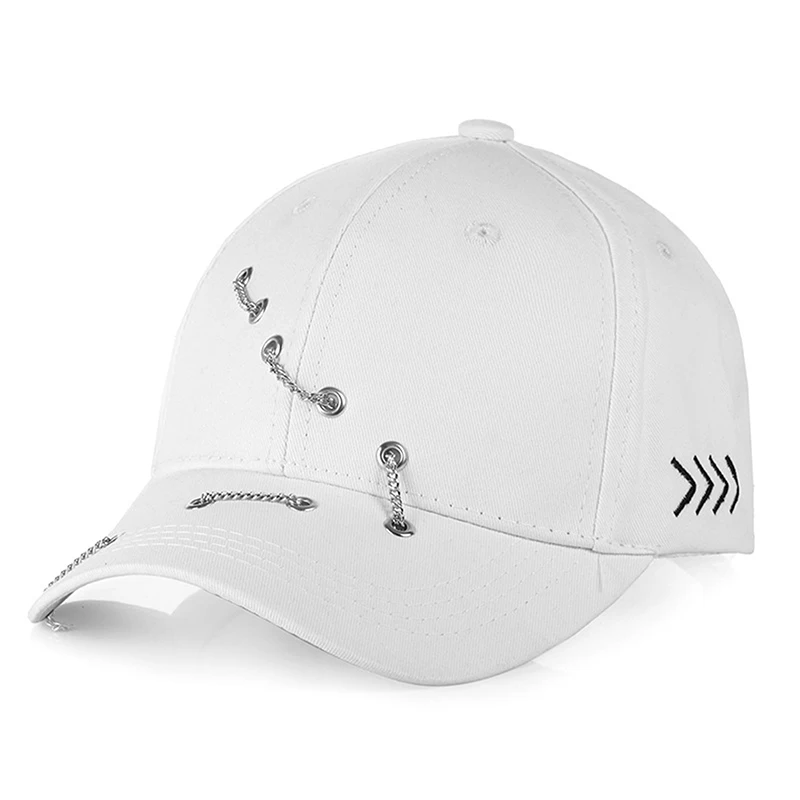 Бейсболка унисекс в стиле хип-хоп Регулируемая Кепка с кольцом-Головные уборы