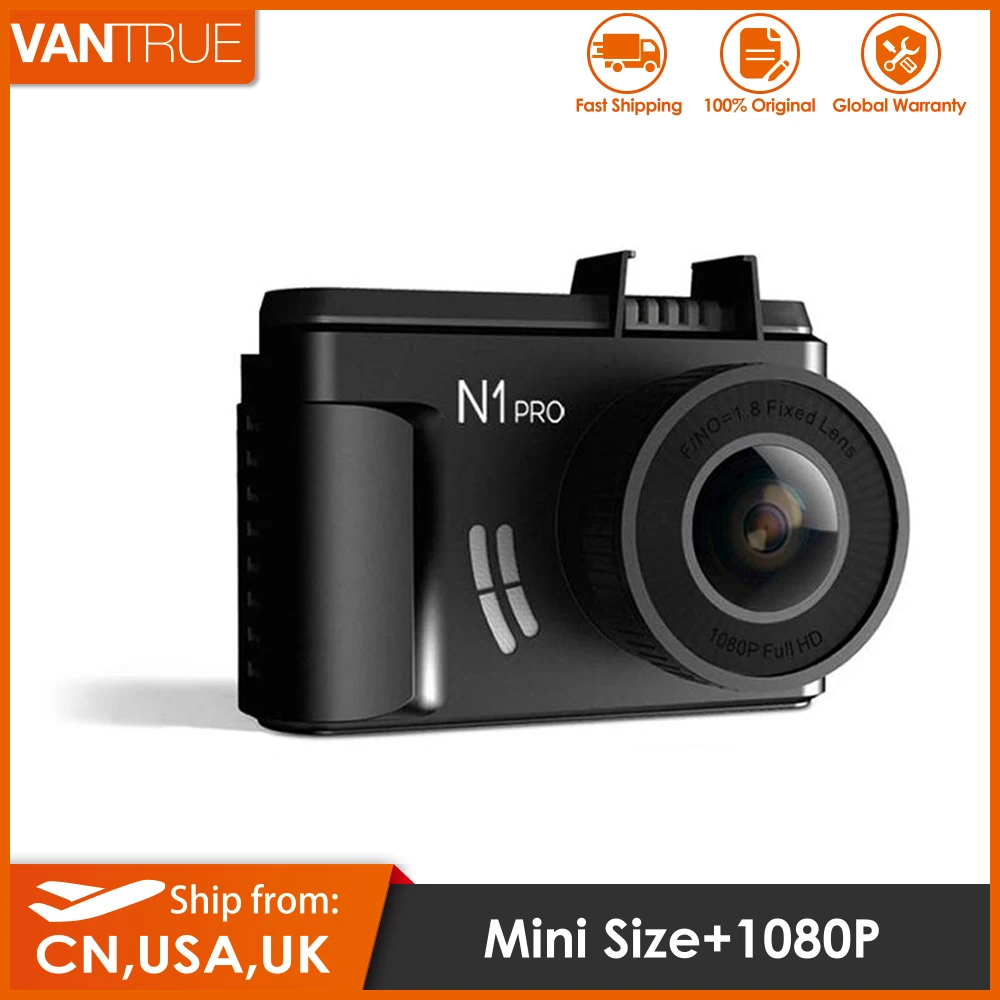 Vantrue N1 Pro видеорегистратор Бесплатная доставка Мини Видеорегистраторы для