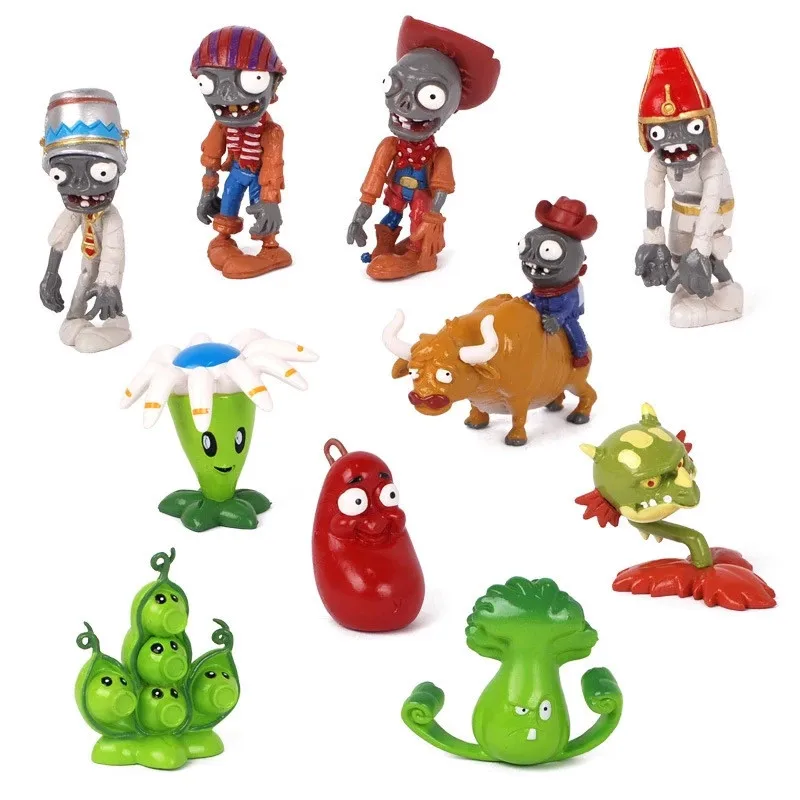 

40Pcs/set Plants vs Zombies Action Figures Model PVC Toys For Children Action anime Figure Model Toys Doll Party Decoration Gift