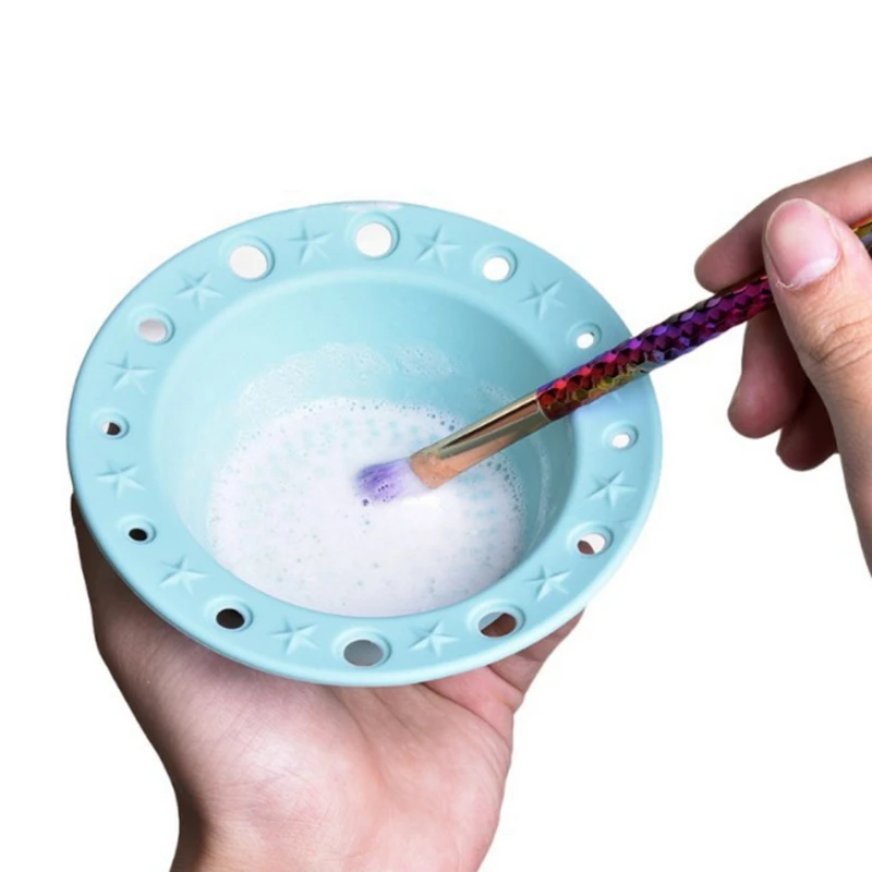 

2021 Silicone Brush Cleaner Cosmetic Make Up Washing Brush Gel Cleaning Mat Foundation Makeup Brush Cleaner Pad Tool