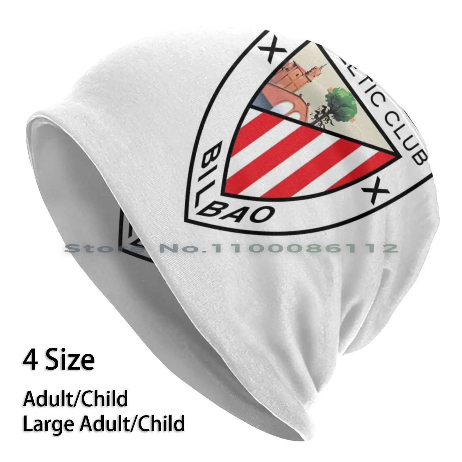 

Athletic Bilbao Beanies Knit Hat Athletic Bilbao Spain Soccer Football Brimless Knitted Hat Skullcap Gift Casual Creative