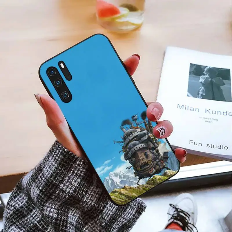

Howls Moving Castle Phone Cases For Huawei honor Mate mate P 10 9X 10i 20 30 40 y7 lite pro p smart 2019