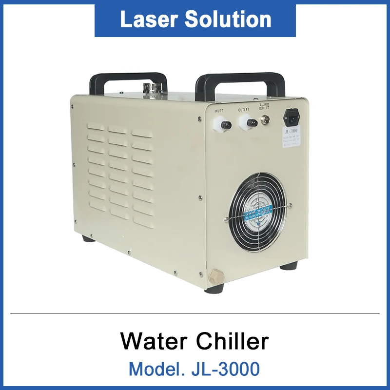 Запасные части CO2 промышленный водяной охладитель JL3000 лазерный гравер для