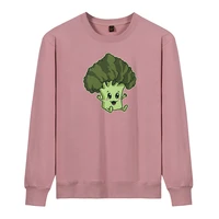 kawaii cartoon broccoli hoodie womens spring 2021 harajuku cotton sweatshirt hip hop funny pullovers women loose sweatshirts