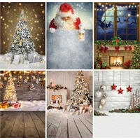 christmas tree backdrop fantasy glitter stars pine tree gifts child family shoot new year party photography background photocall