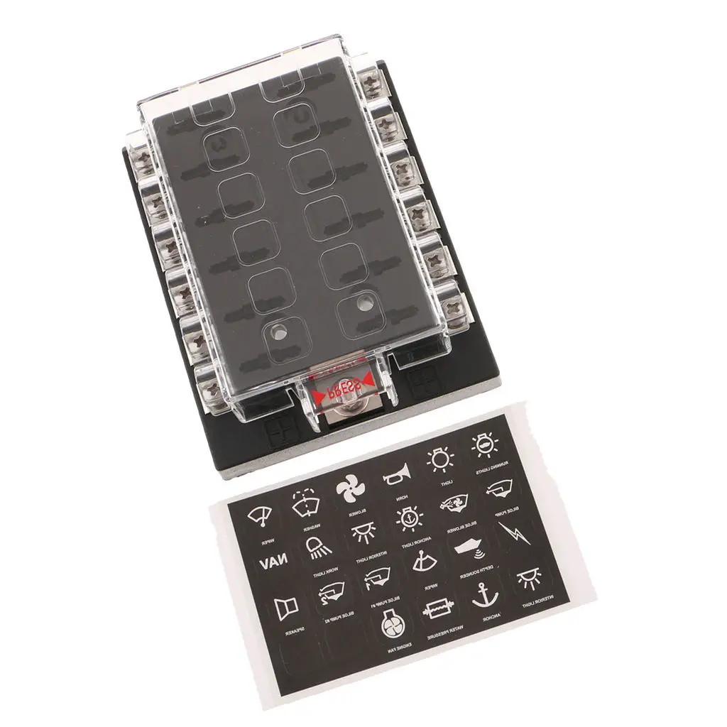 

Блок предохранителей ATO Blade 12 В-32 В для автомобиля, лодки