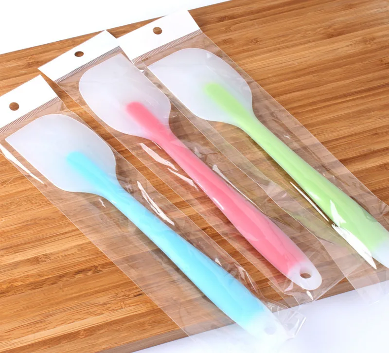 Large Silicone Blade Semi-transparent Cake Spatula Baking Tools Decorating Kitchen Aid Accessories | Дом и сад
