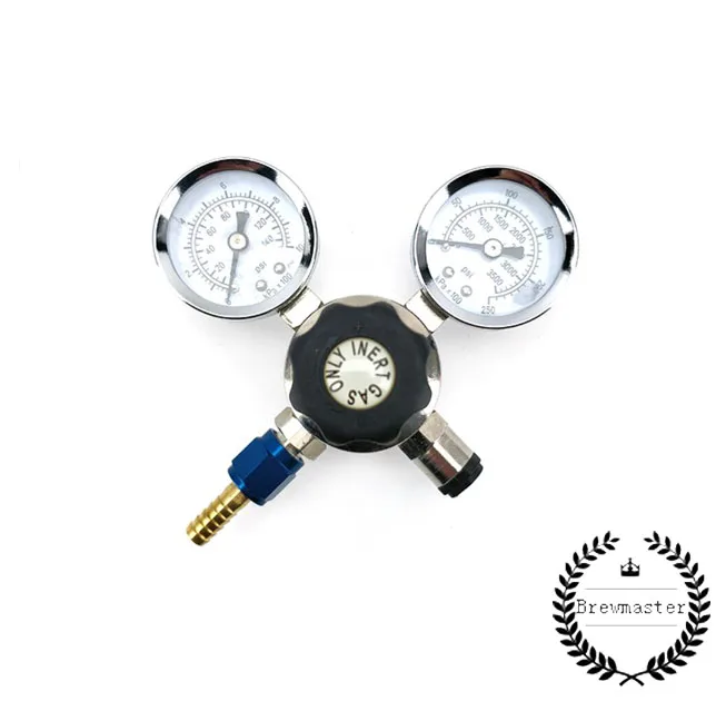 Регулятор инертного газа для одноразовых цилиндров (N2 азот аргон CO2 совместим с