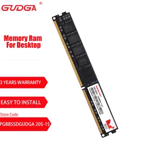 gudga ddr3 memory ram 1 5v dimm non ecc dual channel 240pin for desktop pc 4gb 8gb 1600 mhz computer accessories server free global shipping