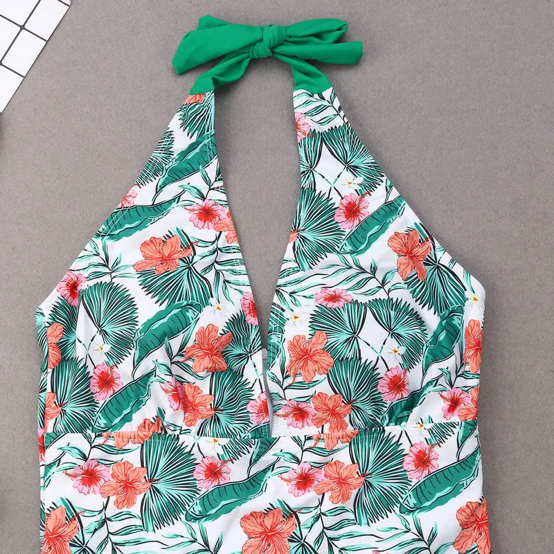 Купальники для папы дочки матери сына летняя семейная Одинаковая одежда наряды