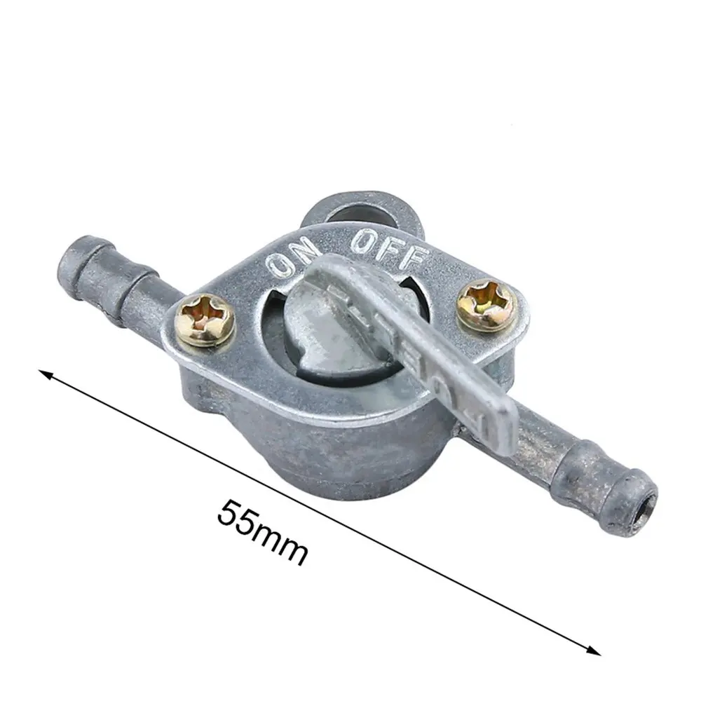 

Fuel Petrol Tank Switch Tap Petcock Gasoline Valve With Two Ends On/Off Switch For Cross-country Motorcycle ATV Moped