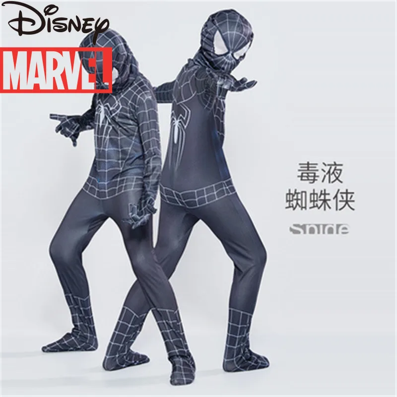 Оригинальный Марвел Мстители паук костюм Человека-Детские Стрейчевые цельное