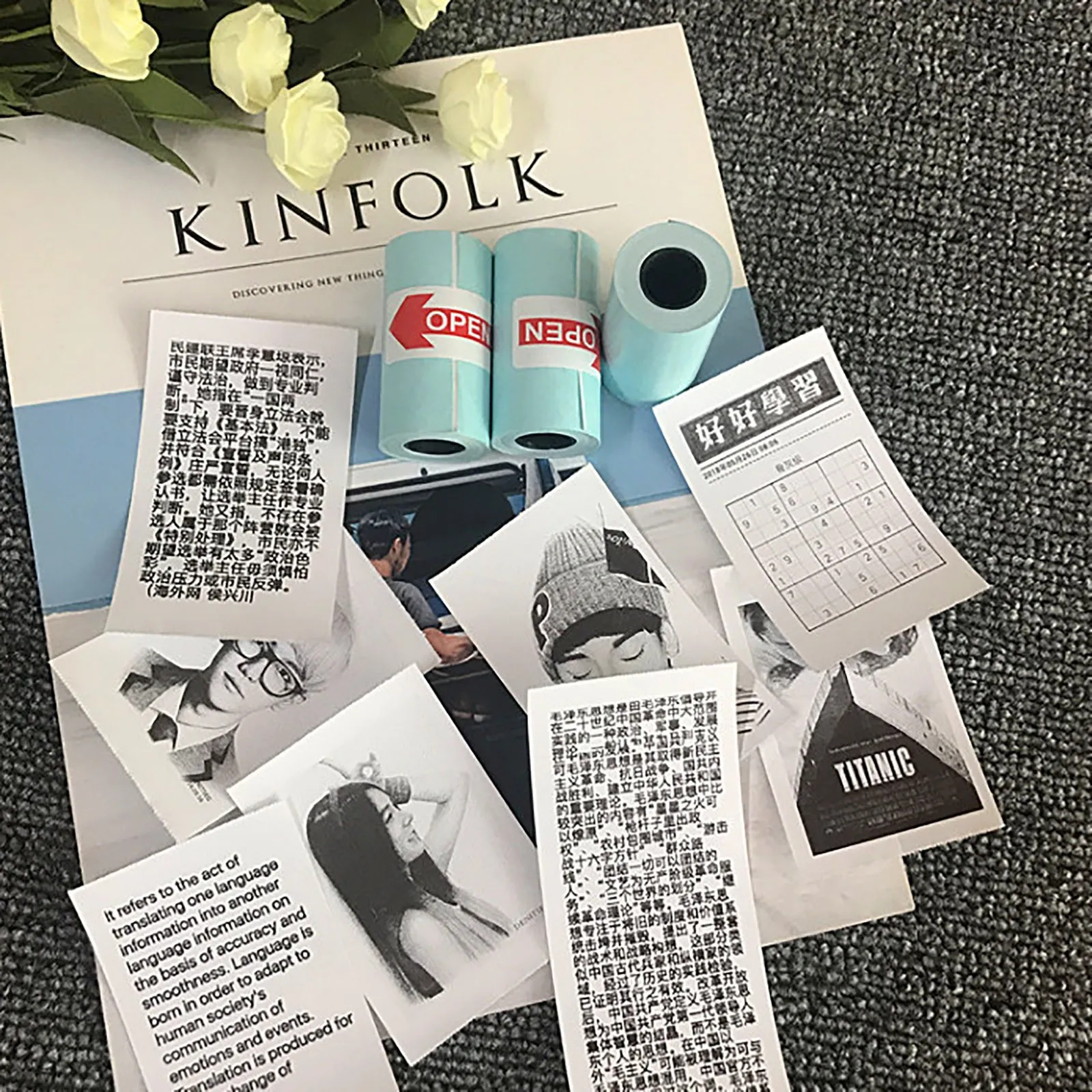 

Label Printer Niimbot D11 Label Maker Thermal Portable Mini Pocket Printer Sticker Label Paper roll for Phone Printer Machine