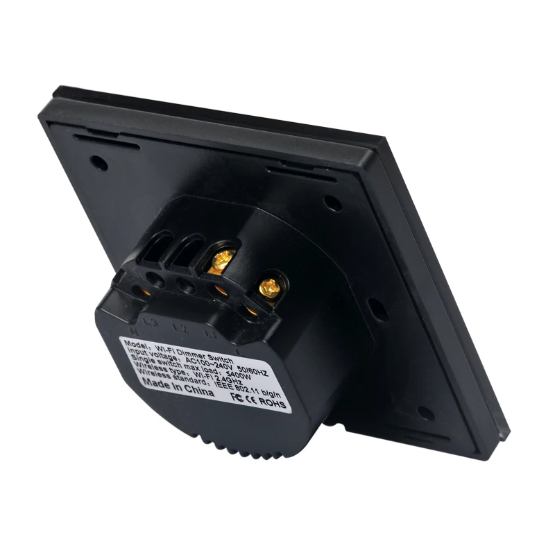 

Myuet Smart APP Remote Sensor LED Light Dimmable Wall Touch Dimmer Glass Panel Remote Voice Control Wifi Switch