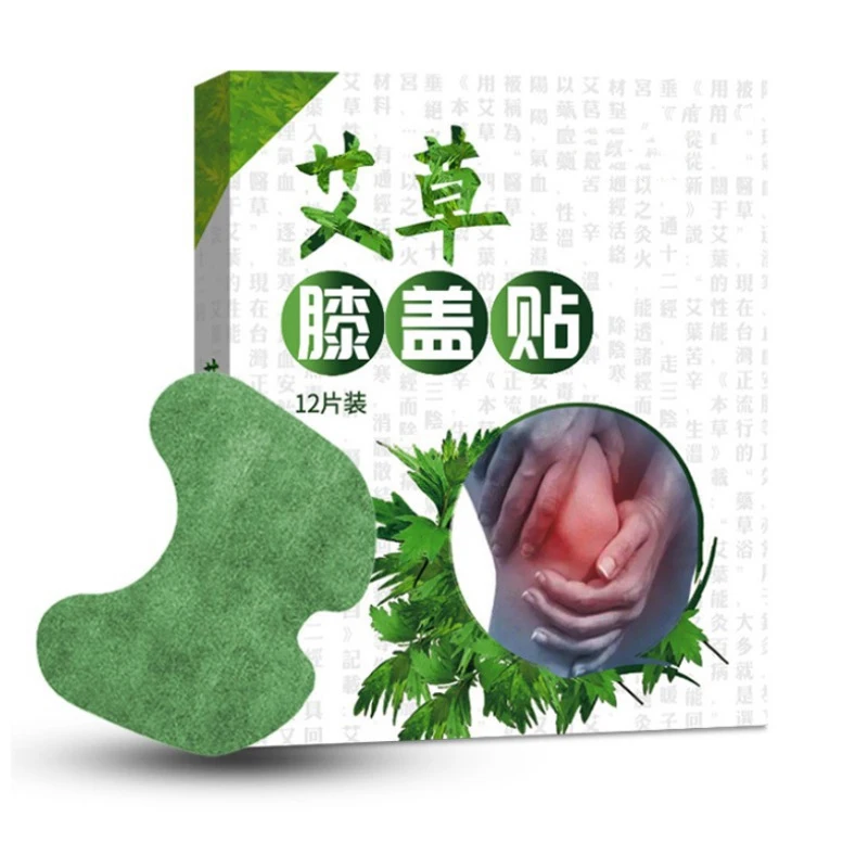 

12PCS Knee Pain Neck Discomfort Relief Patches Warming Herbal Moxibustion Plaster for Back Shoulder Pain Muscle Soreness TK-ing
