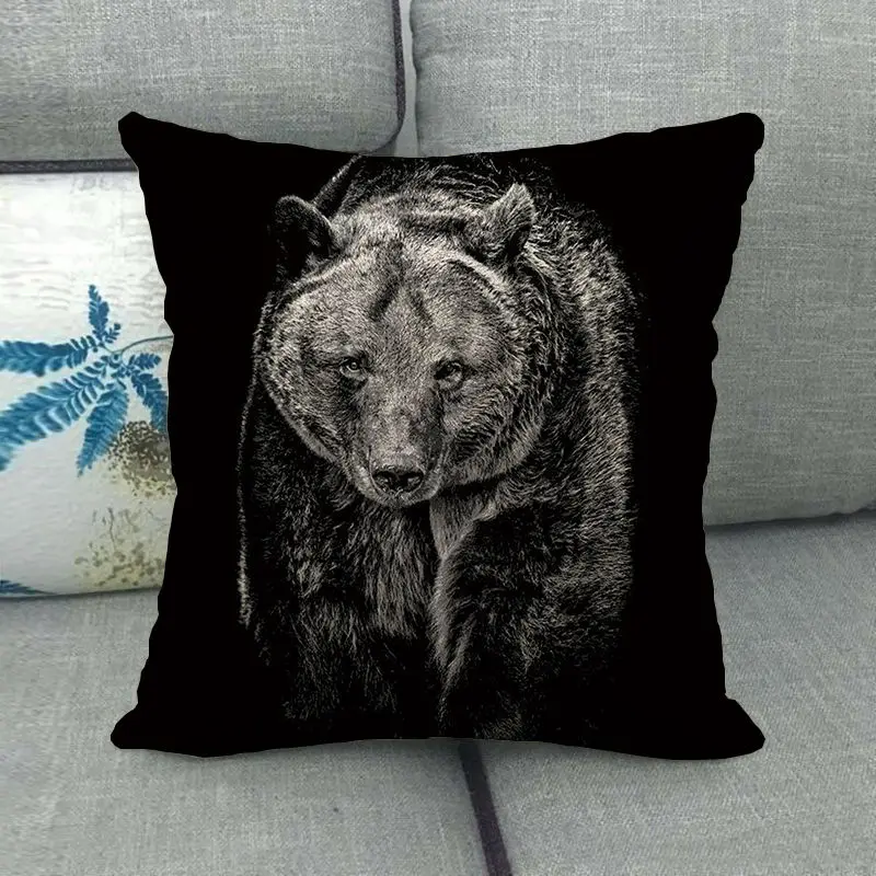 Оптовая продажа льняные/Хлопковые наволочки для диванной подушки 45 см * с