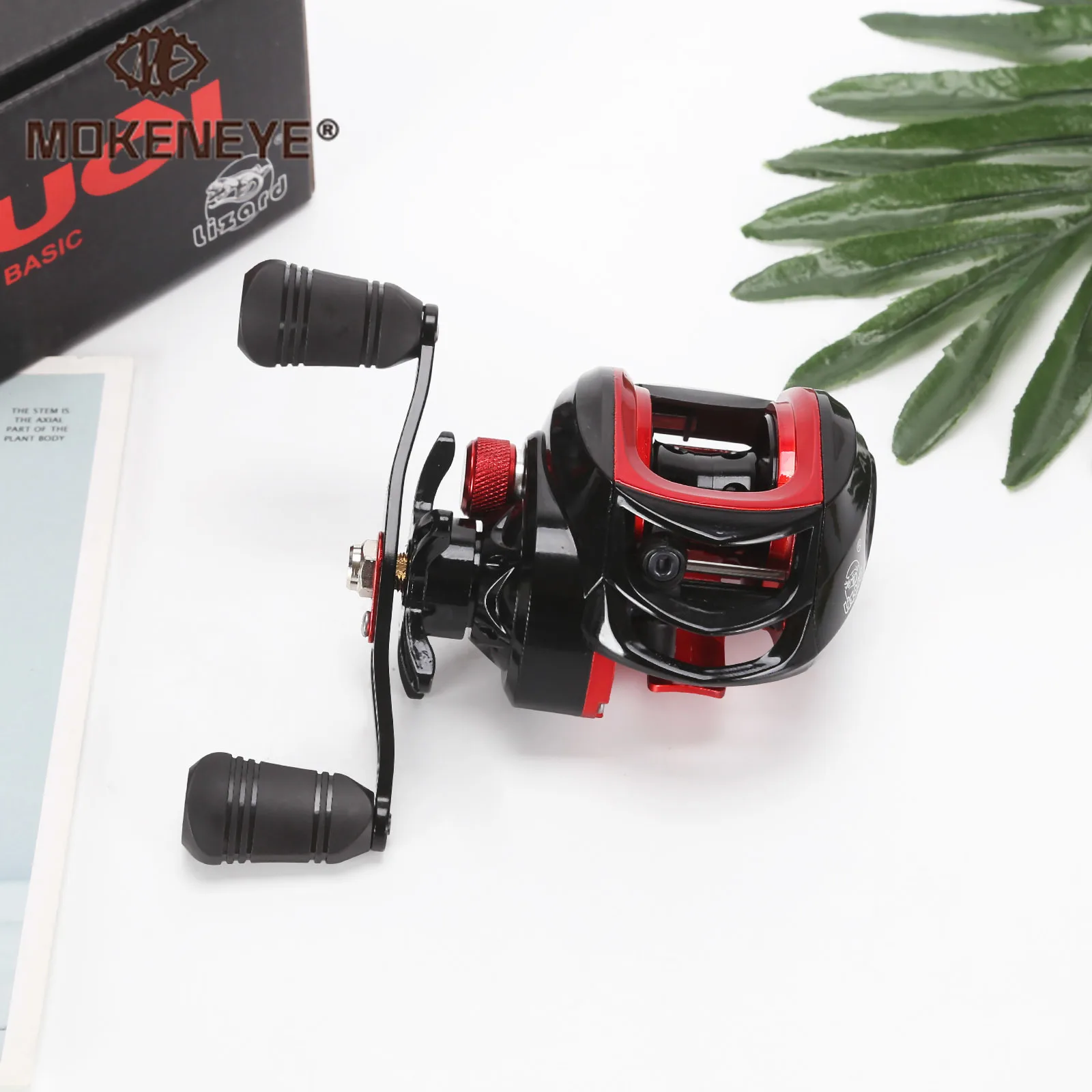 Рыболовная катушка для приманки макс. нагрузка 8 кг 7 2: 1 с ручкой из нержавеющей