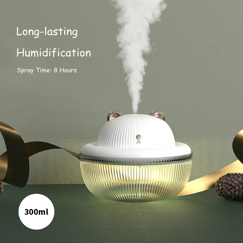 300 мл ультразвуковой милый Pet увлажнитель воздуха воды тумана эфирное масло