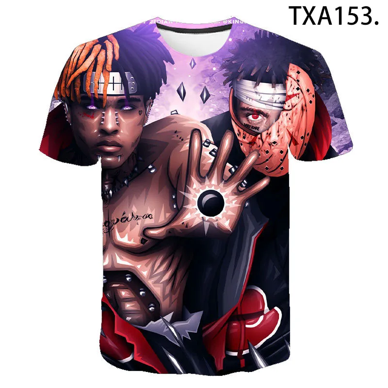 Новинка 2020 летняя 3D футболка Xxxtentacion для мужчин и женщин модная уличная одежда