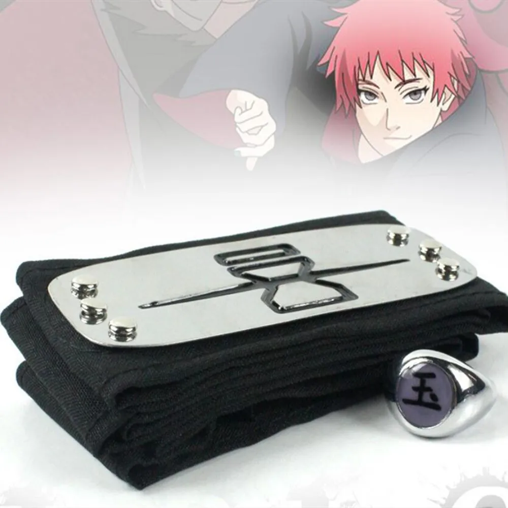 Повязка на голову из аниме Какаси кольцо Итачи Акацуки реквизит аксессуары для