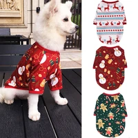 christmas dog clothes for small dogs coat dog vest shirt cartoon christmas cat costume french bulldog yorkies outfit ropa perro
